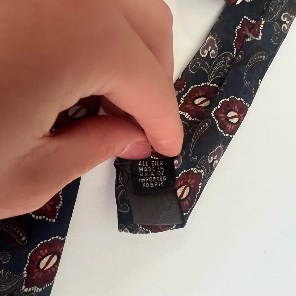 Christian Dior, All Silk, Made in USA,‎ Striped and Patterned Ties Set of 2